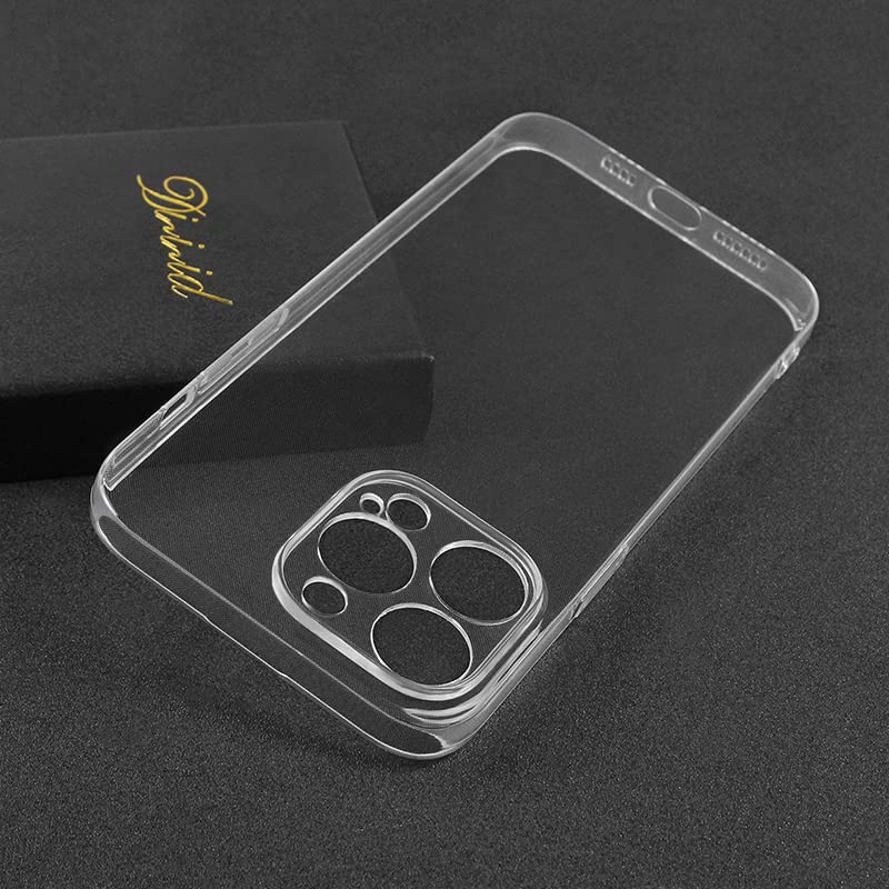 AJEZDONG uses tpu material to make fashionable transparent smart phone case, suitable for iPhone14plus