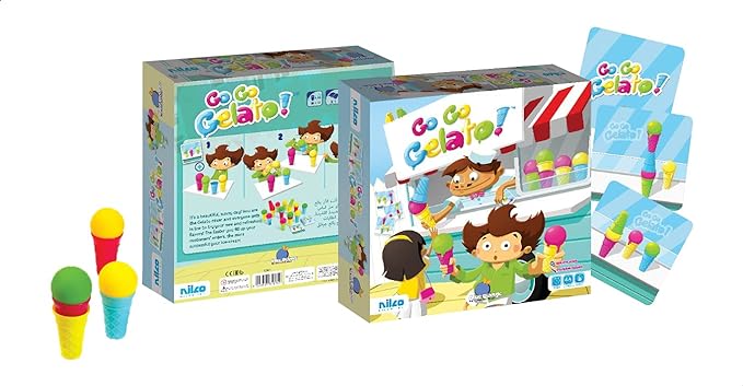 Nilco Go Go Gelato Toy - Multicolor, Multi-Size