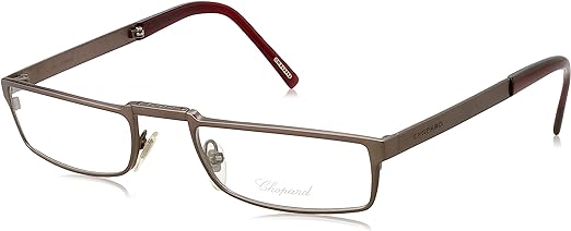 Chopard Side-Logo Rectangular Shape Optical Frame for Men - Champagne