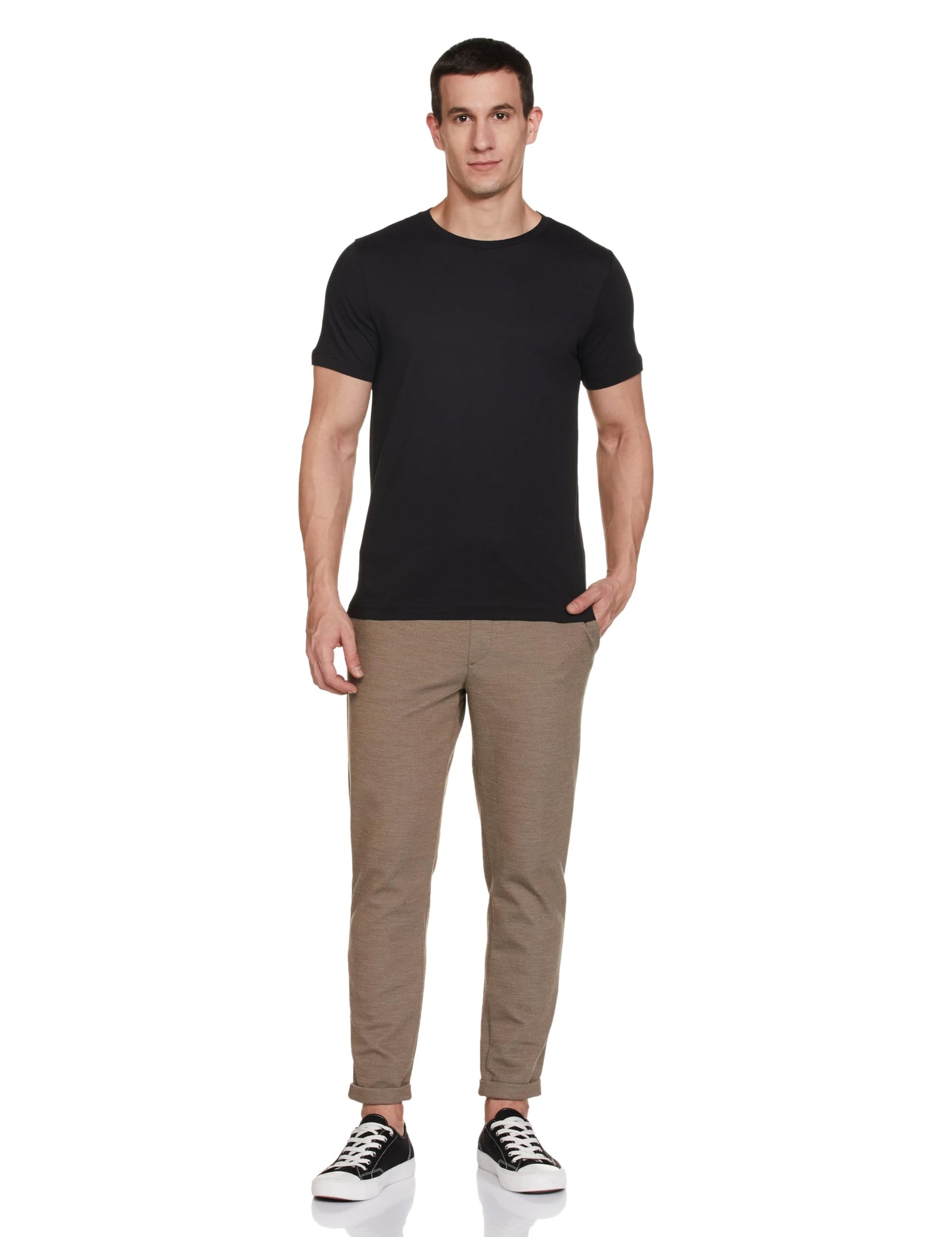 Amazon Brand - Symbol Men's Regular T-Shirt (AW17PLPO3-1)