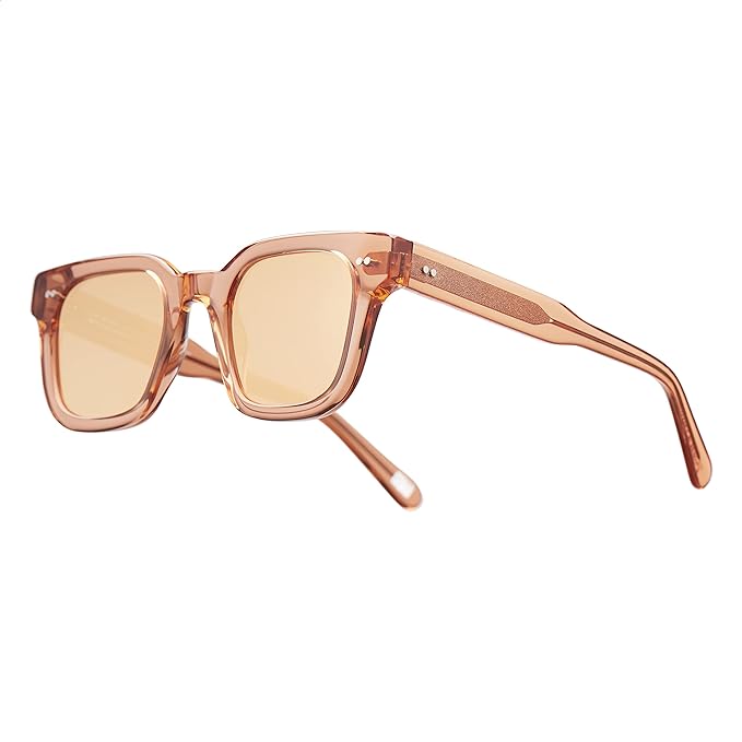 Chimi Rectangle Sunglasses For Women, Peach 004