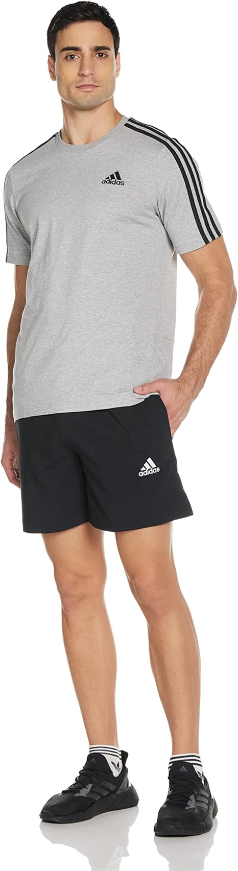 adidas Mens Essentials T-Shirt MN 3S SJ T T-SHIRT (SHORT SLEEVE)