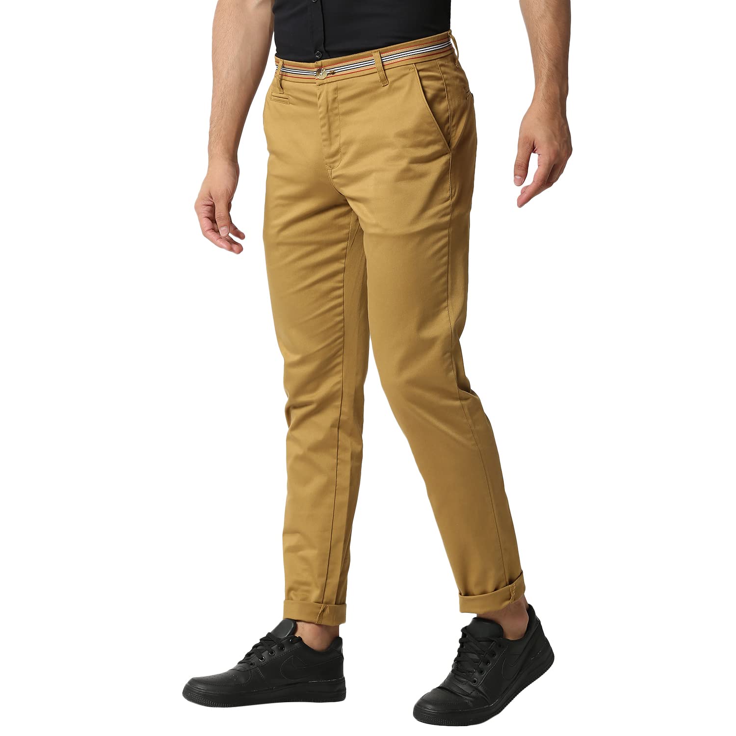 HammerSmith Men's Chino Slim Casual Pants