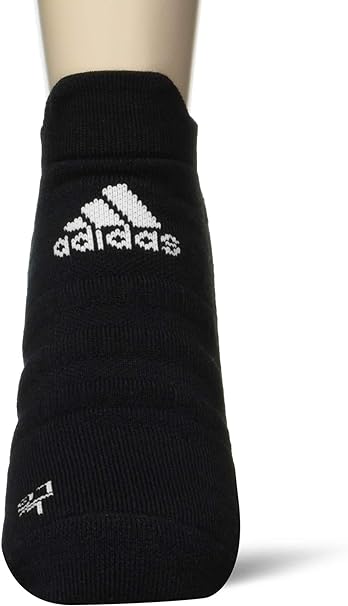 Adidas Alphaskin Low-Cut Contrast Logo Basic Ribbed Training Unisex Socks, Multi Color, Small