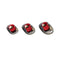 HyperX HX-HSCEB-RD Earbuds With In-line Mic - Black/Red, Wired