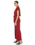 Styleville.in Women's Fit and Flare Jumpsuit.RED.XXL