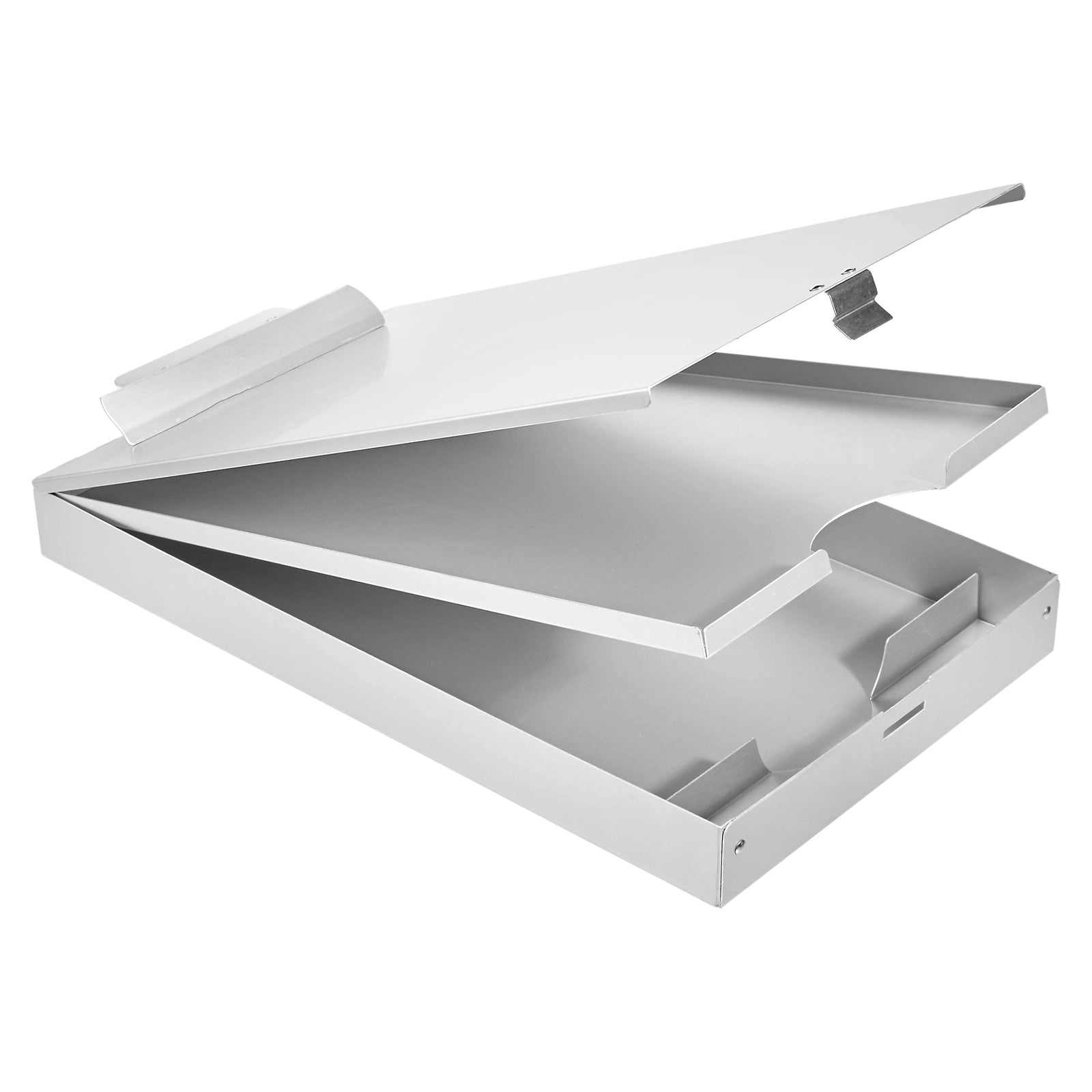 Aluminum Storage Clipboard - 110.2 cm x 22.9 cm, Three-Tier, Standard Clip