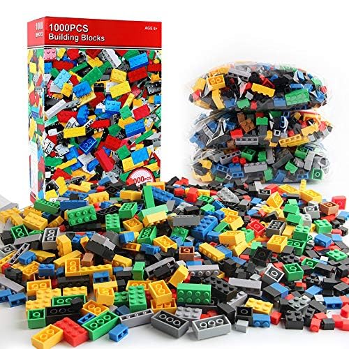 1000 Pcs Building Blocks Compatible with Branded Blocks
