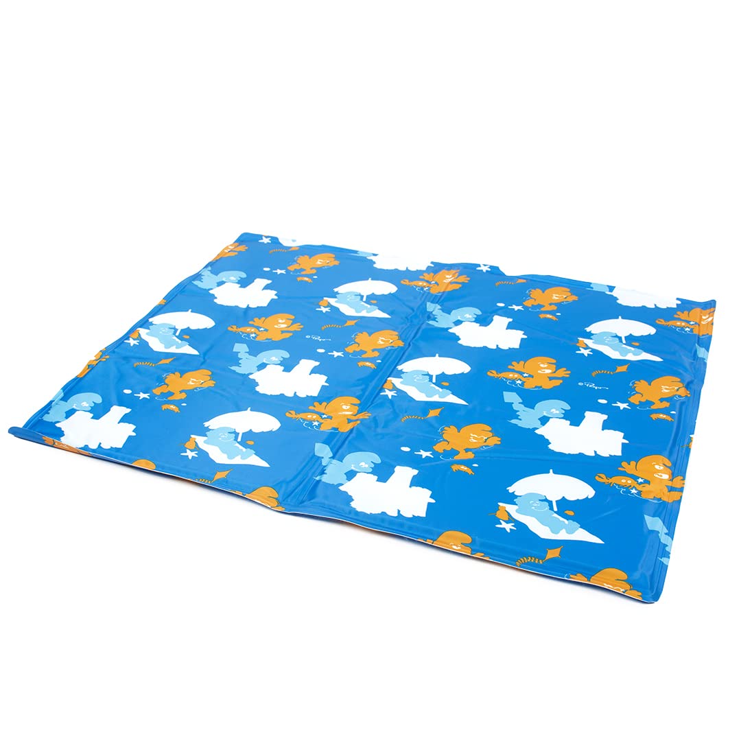 Duvo+ The Smurfs Cooling Mat, Blue Sizes - M