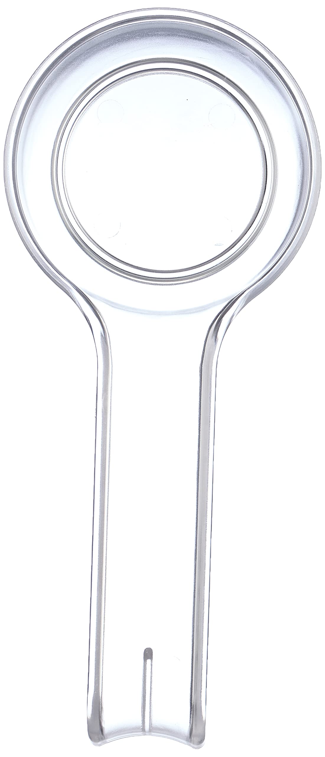 Merwy 10037 aclyric spoon holder with handle set of 3 pieces - clear