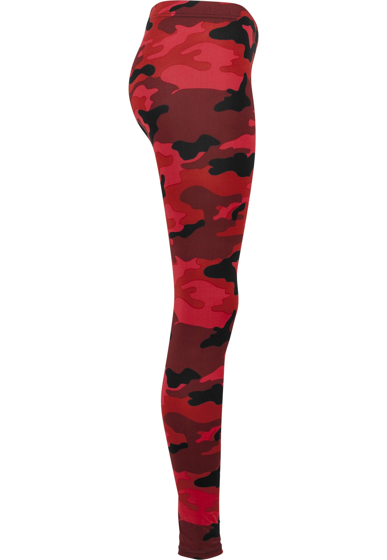 Urban Classics Women Camouflage Leggings Comfortable Sport Pants, Stretchy Workout Trousers with Military Print, Regular Skinny Fit (pack of 1)