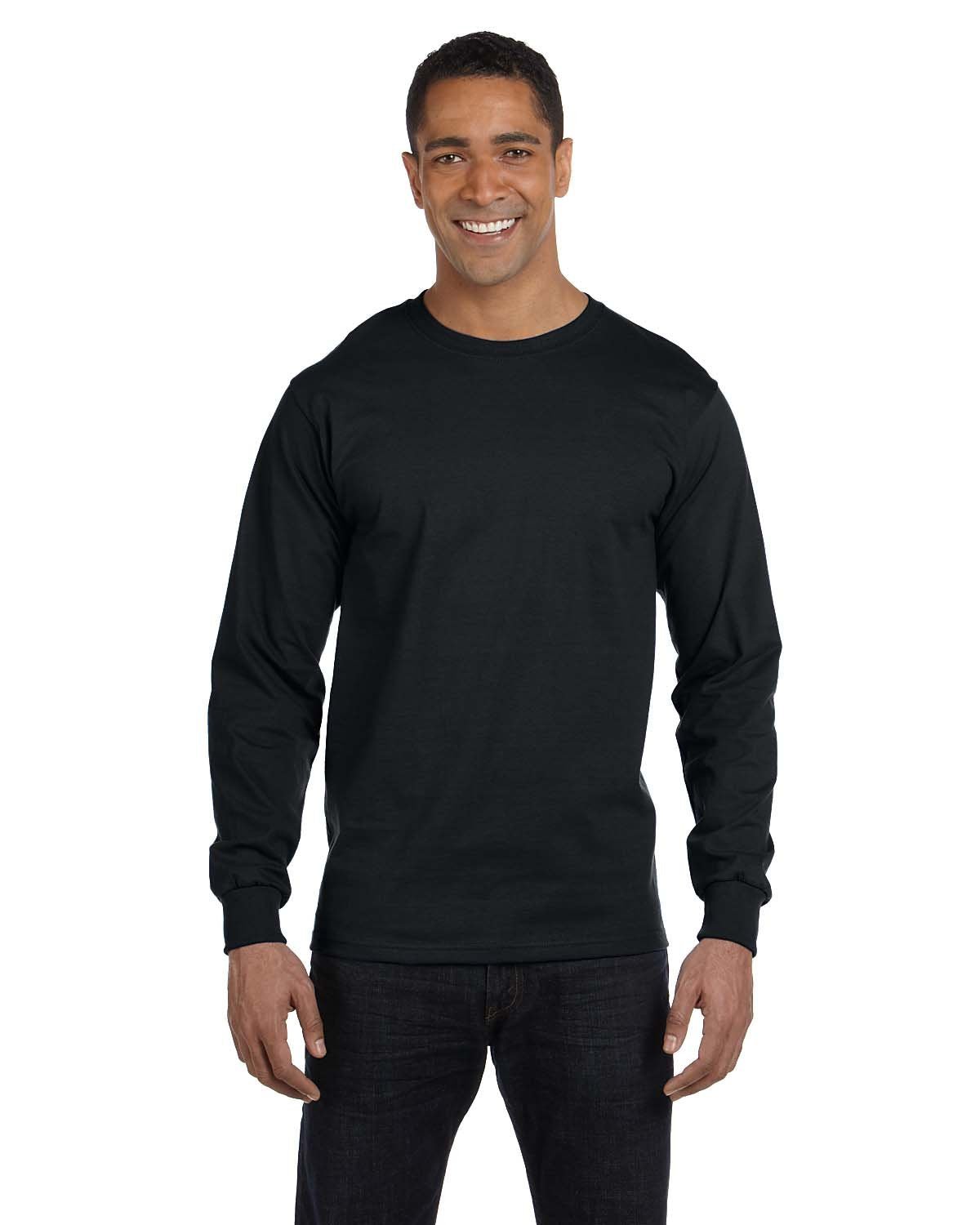 Hanes mens Essentials Long Sleeve T-shirt Value Pack (2-pack) Shirt (pack of 2)