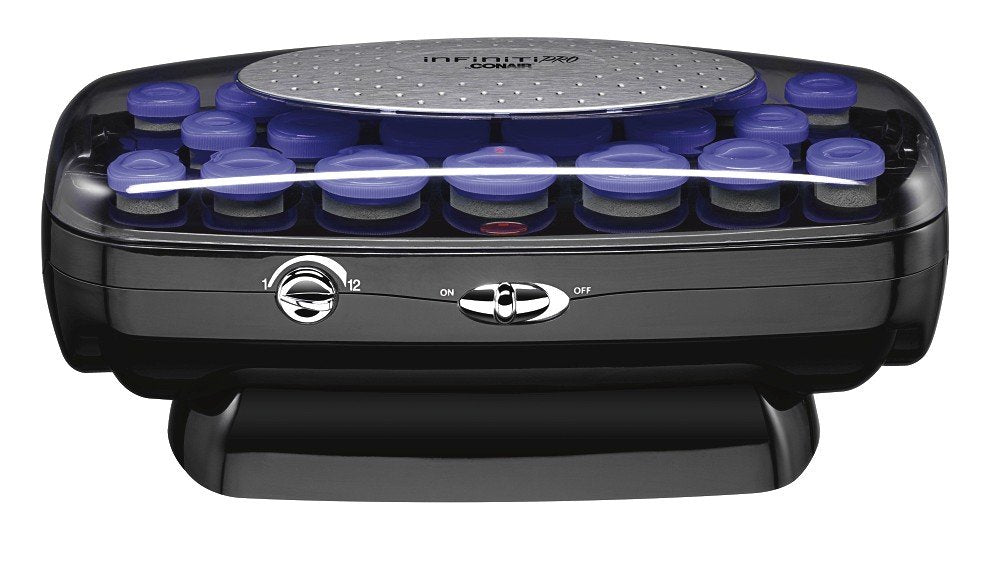 Infinitipro By Conair Ceramic Flocked Hot Roller Set With Cord Reel And 20 Hair Rollers, 1 Count