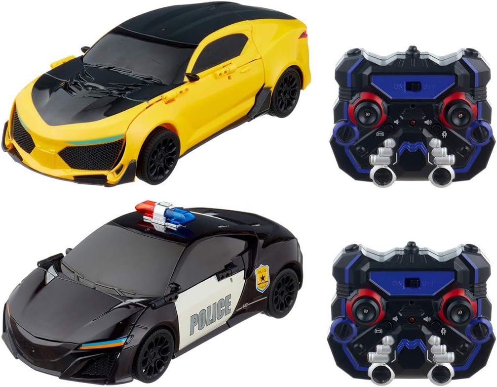 Jaki Radio Controlled Transformable Cars for Kids, 2 Pieces - K17-multi size