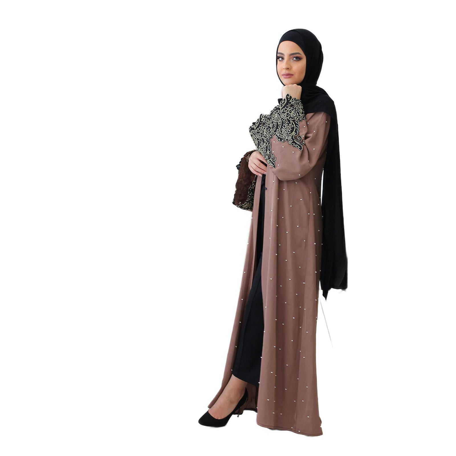Nukhbaa premium abaya AJ1001A