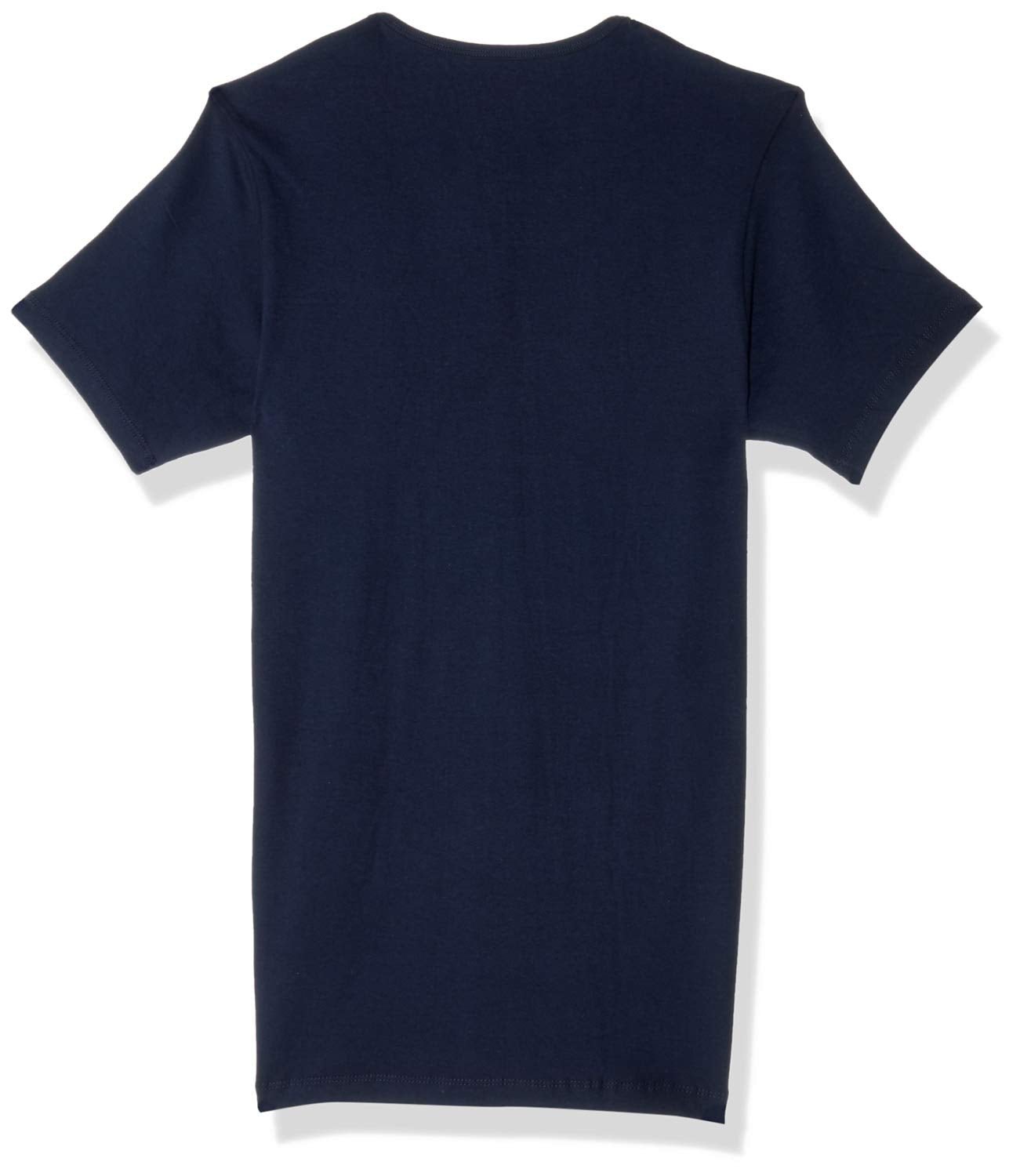 Cool Plain Short Sleeves Round Neck Undershirt for Men