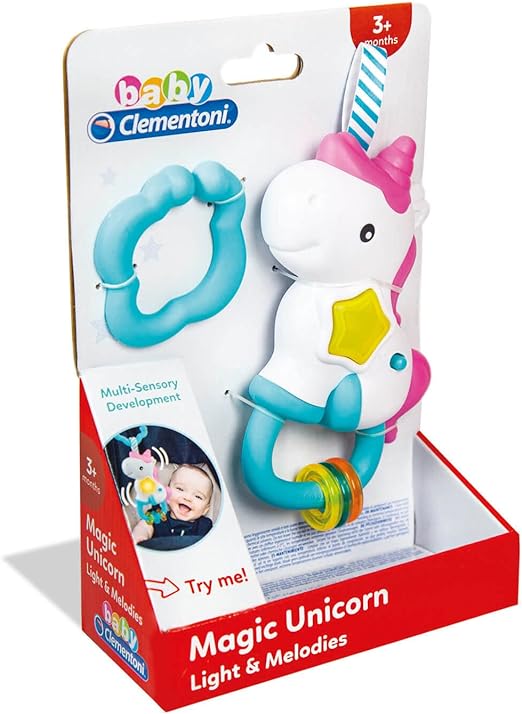 Clementoni Magic Unicorn Baby Rattle