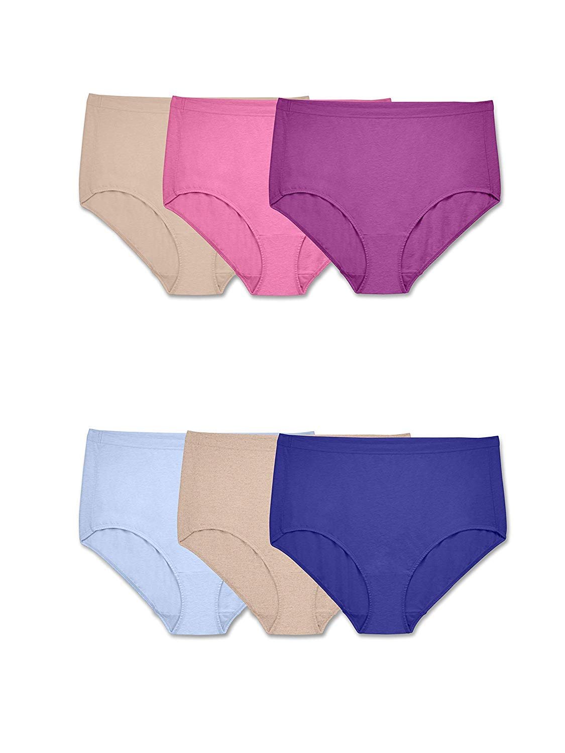 Fruit of the Loom Women's Underwear BeyondSoft Panties (Regular & Plus Size)