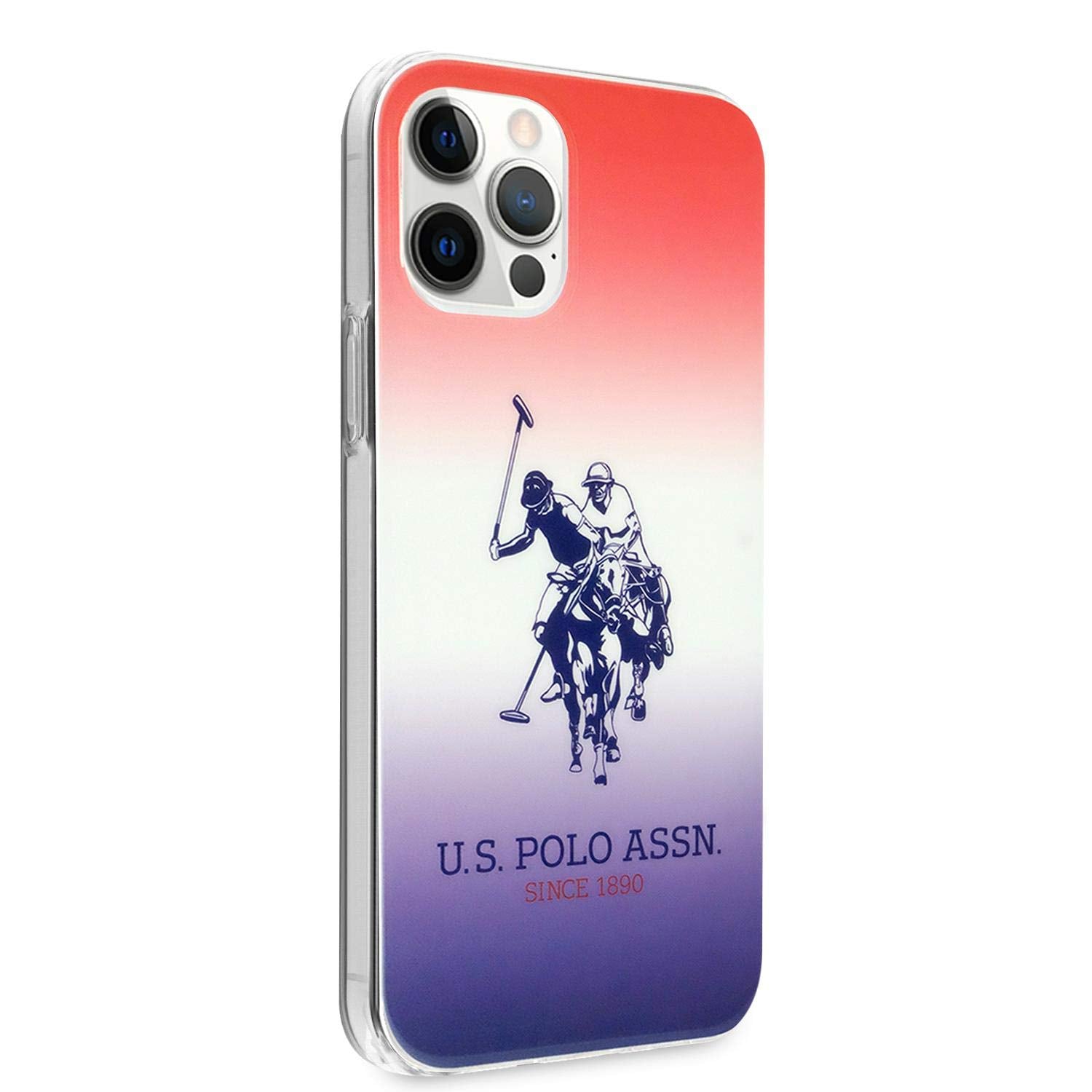 U.S.Polo Assn.Pc/Tpu Hard Case Dh & Logo For Iphone 12 Pro Max (6.7