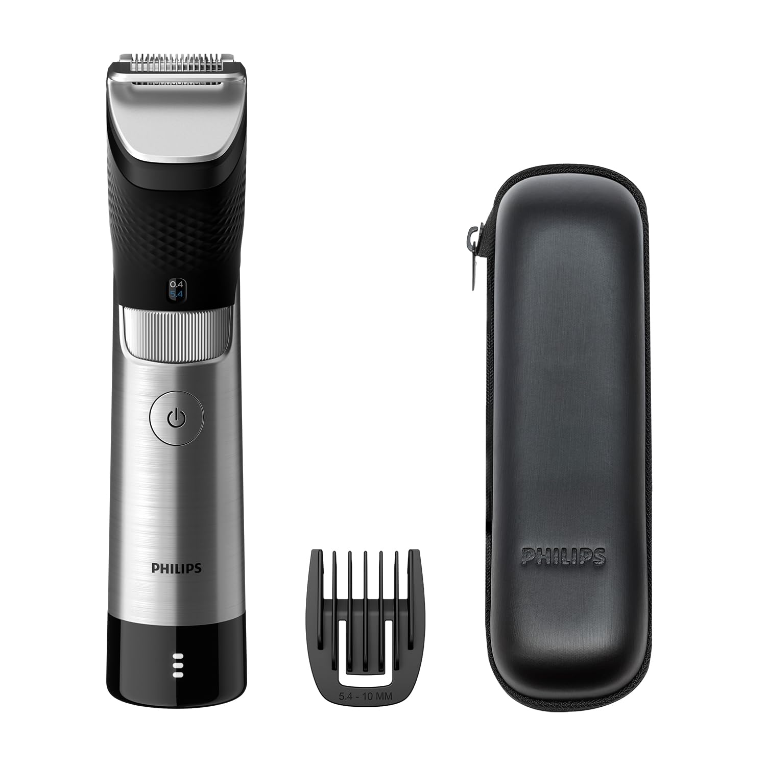 PHILIPS Beard Trimmer 9000 Prestige, Blacksliver, Bt981013