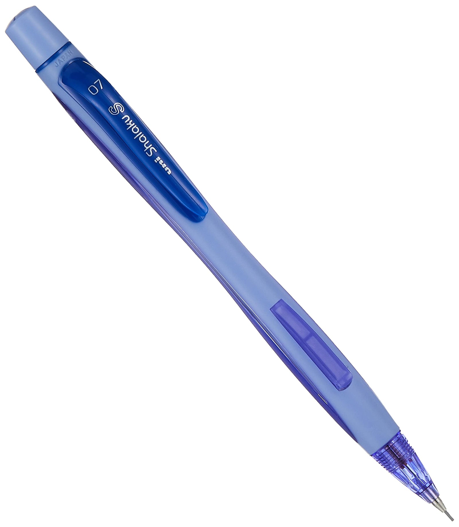 Mitsubishi Shalaku S 0.7 mm Tip Mechanical Pencil, Blue