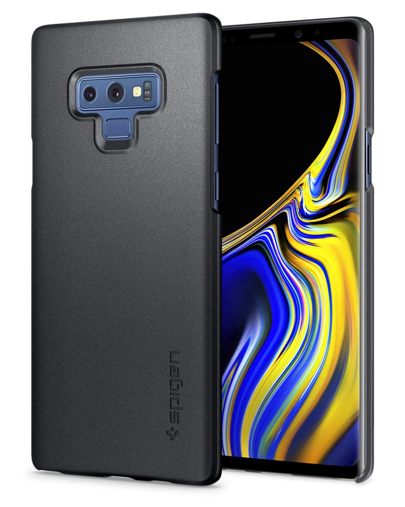 Spigen Thin Fit designed for Samsung Galaxy Note 9 case cover - Graphite Gray