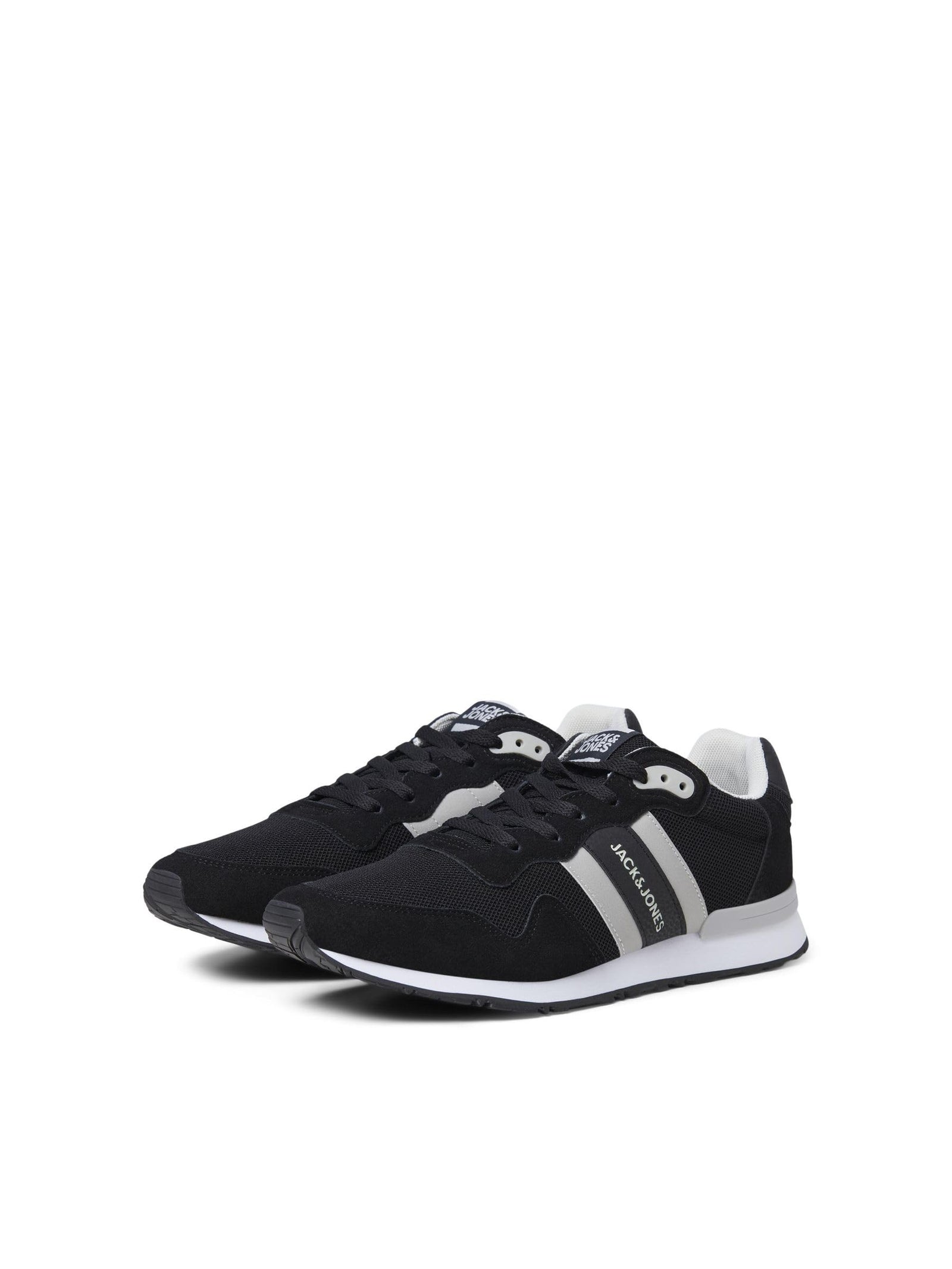 Jack & Jones Stellar Men's Mesh Trainer - Black/Anthracite - 12184143