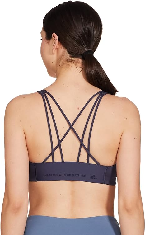 Adidas CF STO MS BRA HF2255 TRAINING shadow navy WORKOUT BRA -SUPPORT For Women