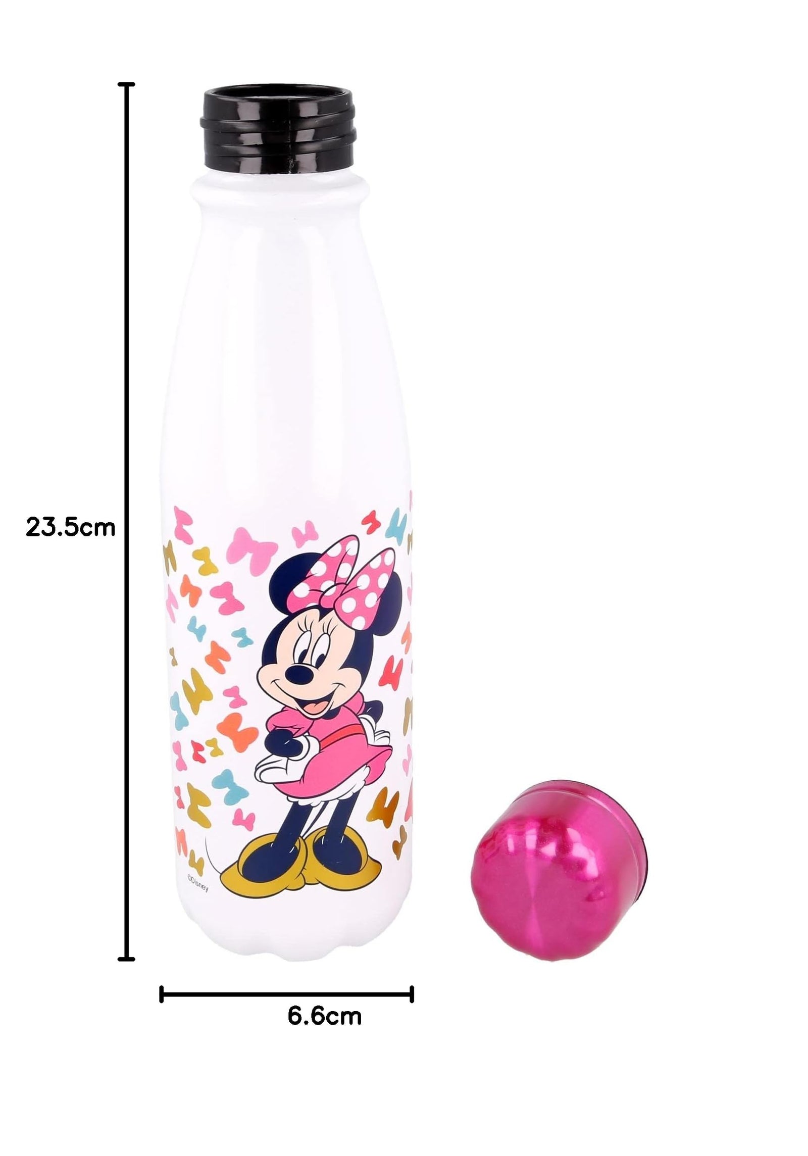 Stor Minnie Mouse 600 ml aluminum bottle
