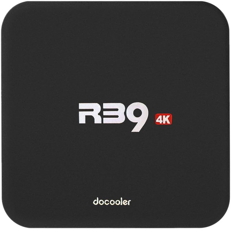 Docooler R39 Smart Android 6.0 TV Box RK3229 Quad Core UHD Mini PC WiFi H.265 HD Media Player UK Plug