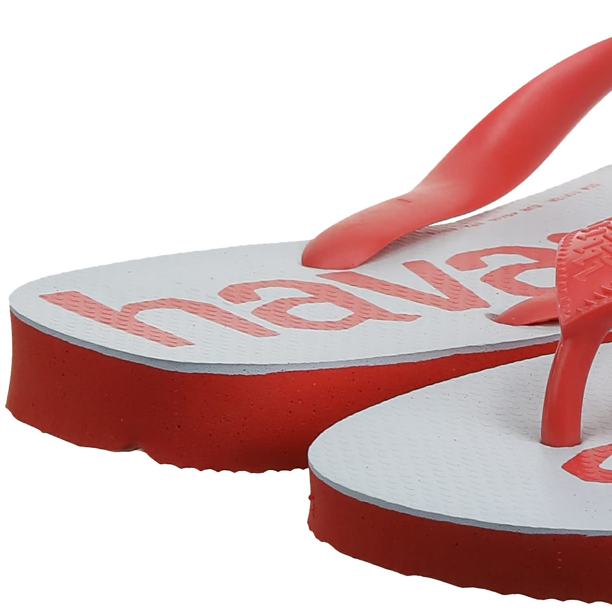 Havaianas Unisex Top Logomania 2 Sandals - Red Crush