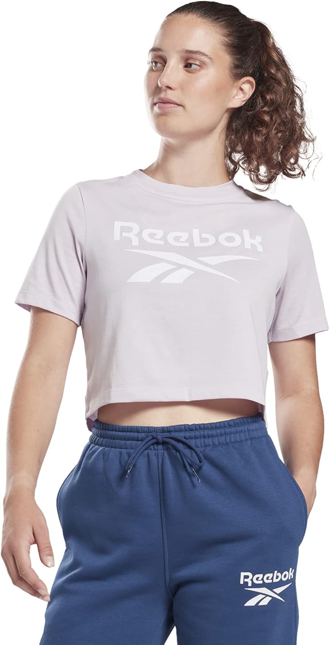 Reebok Women's Ri Bl Crop Tee T-SHIRT (SHORT SLEEVE)