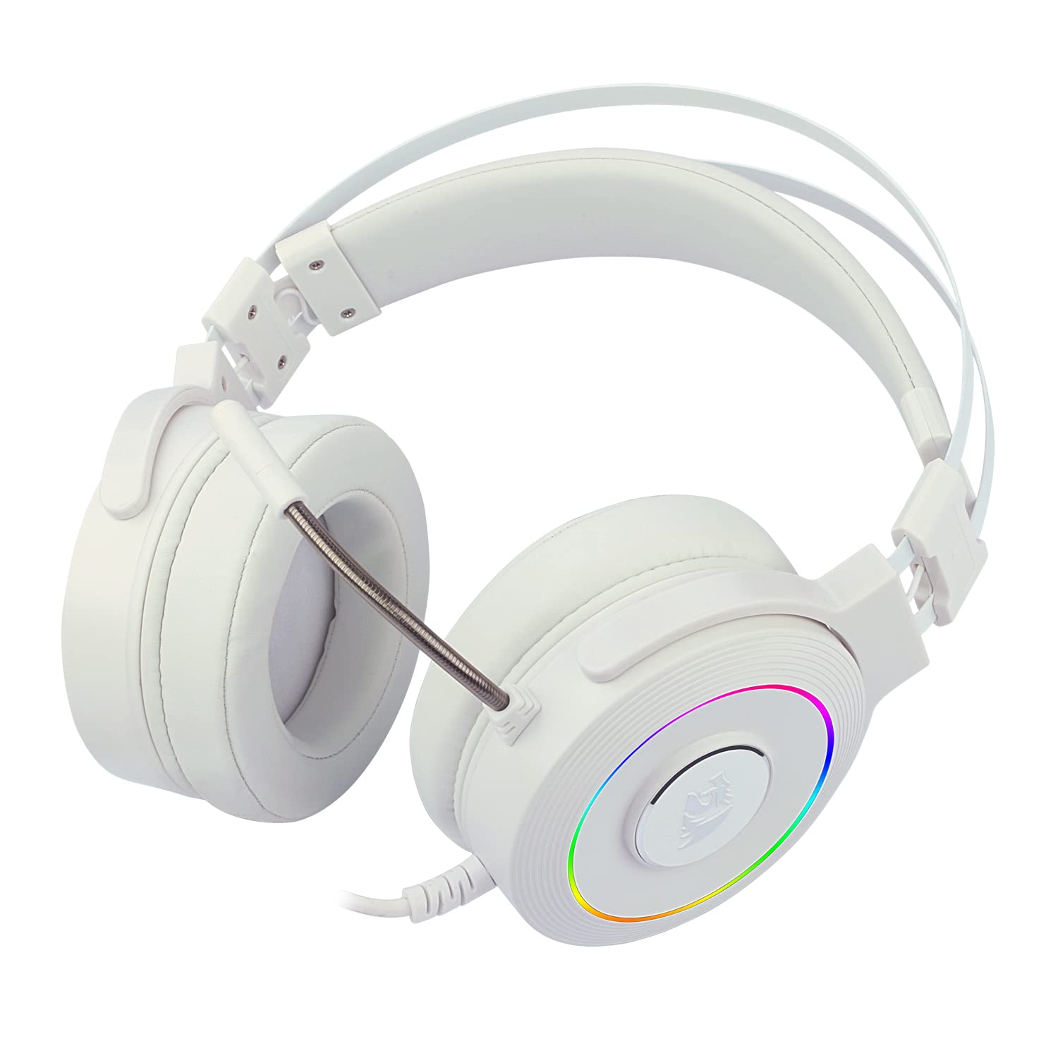 Redragon LAMIA 2 white, USB RGB Gaming Headset w/stand