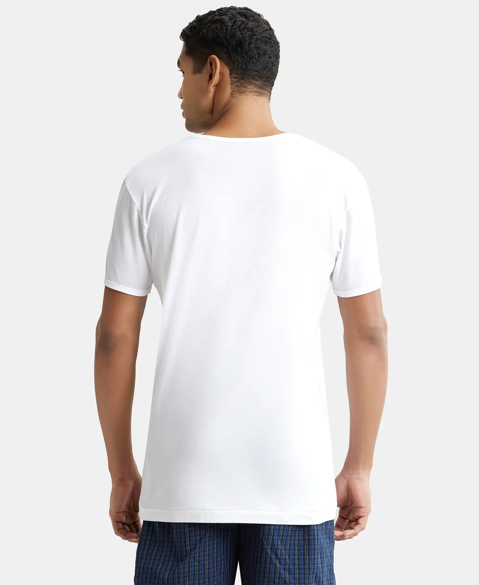 Jockey Men's Half Sleeve Round Neck Vest (Pack of 2)