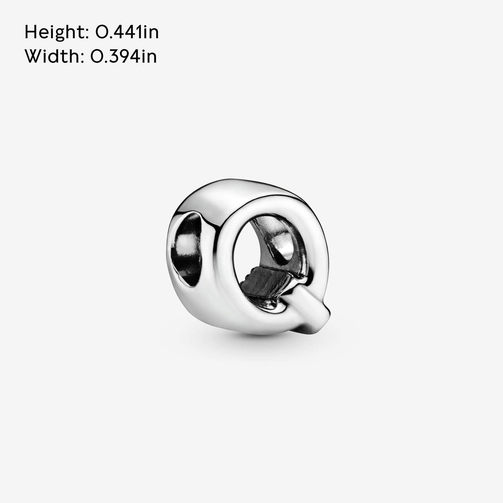 PANDORA Letter 925 Sterling Silver Charm