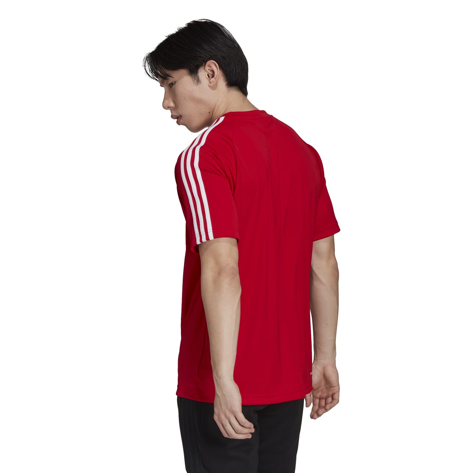 adidas Men's Men's T-shirt T-Shirt (pack of 1) , RED , M