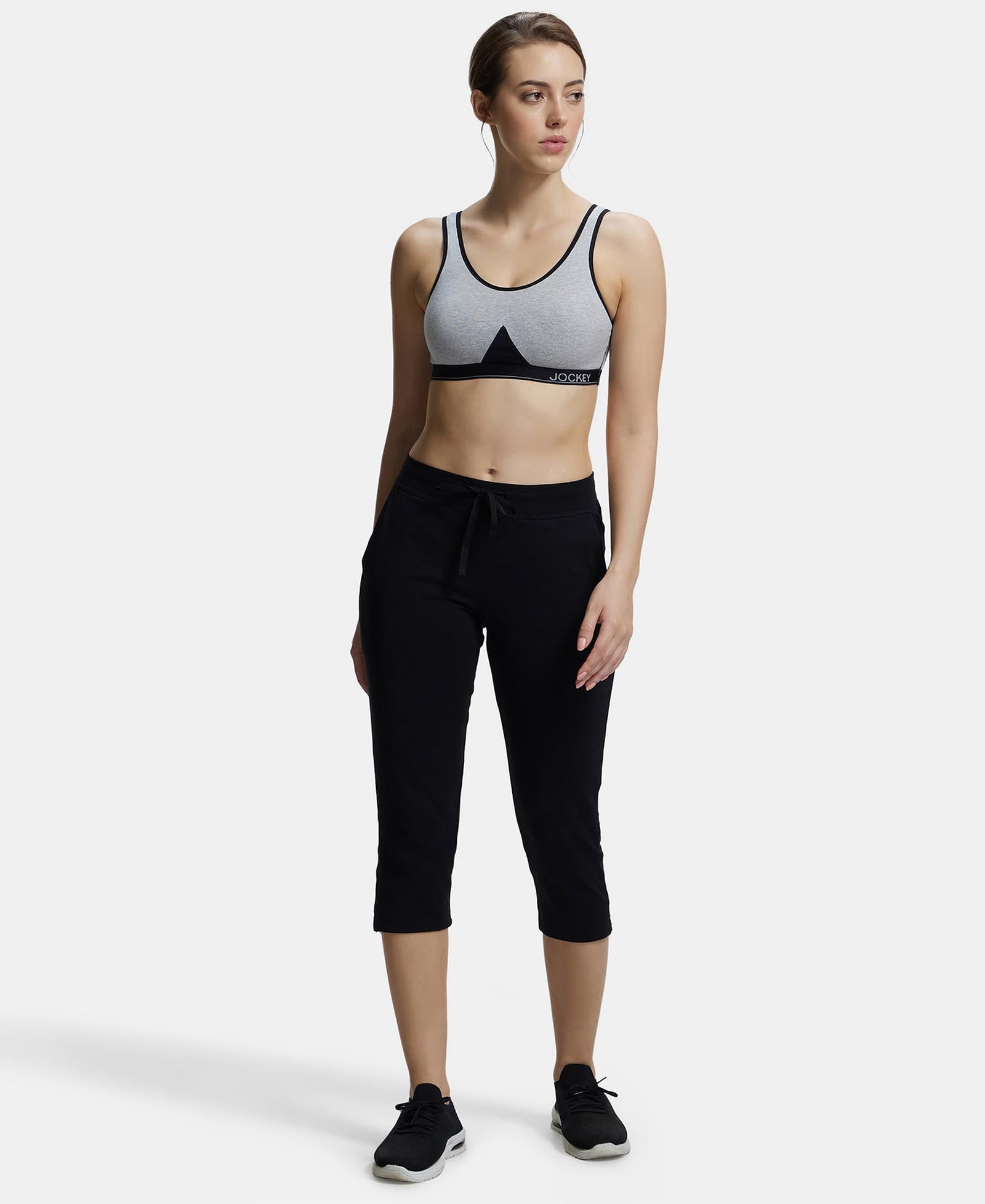 Jockey Women Active Bra Evita 1376-0103 Slip On Active Bra