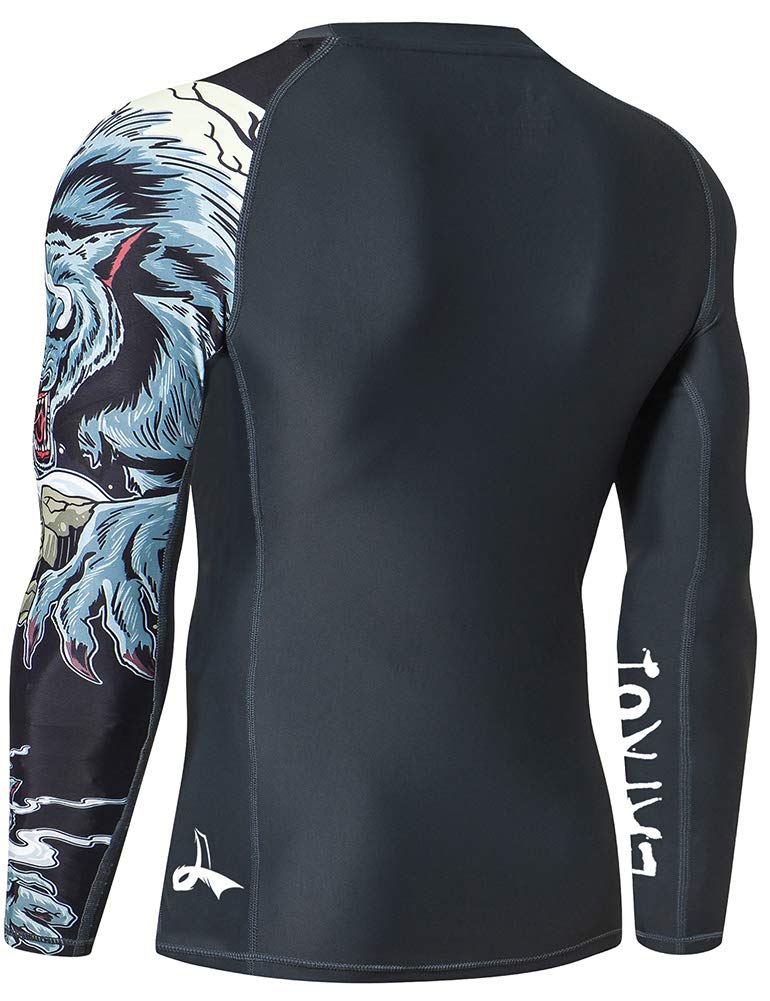 LAFROI Men Rash Guard Rash Guard Shirt