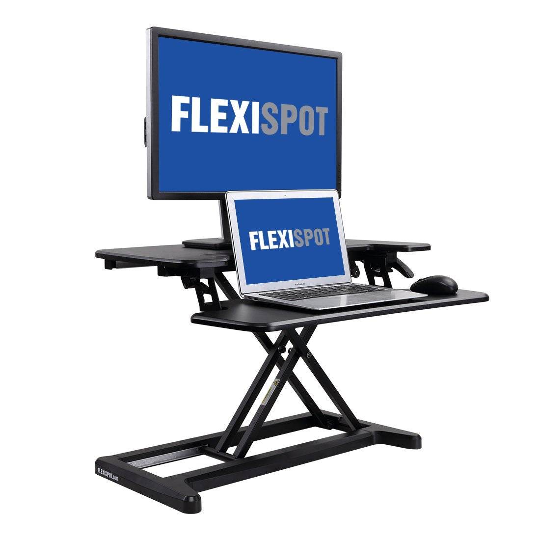 Flexispot Stand Up Desk Converter 28 Standing Desk Riser With Deep Keyboard Tray For Laptop 28