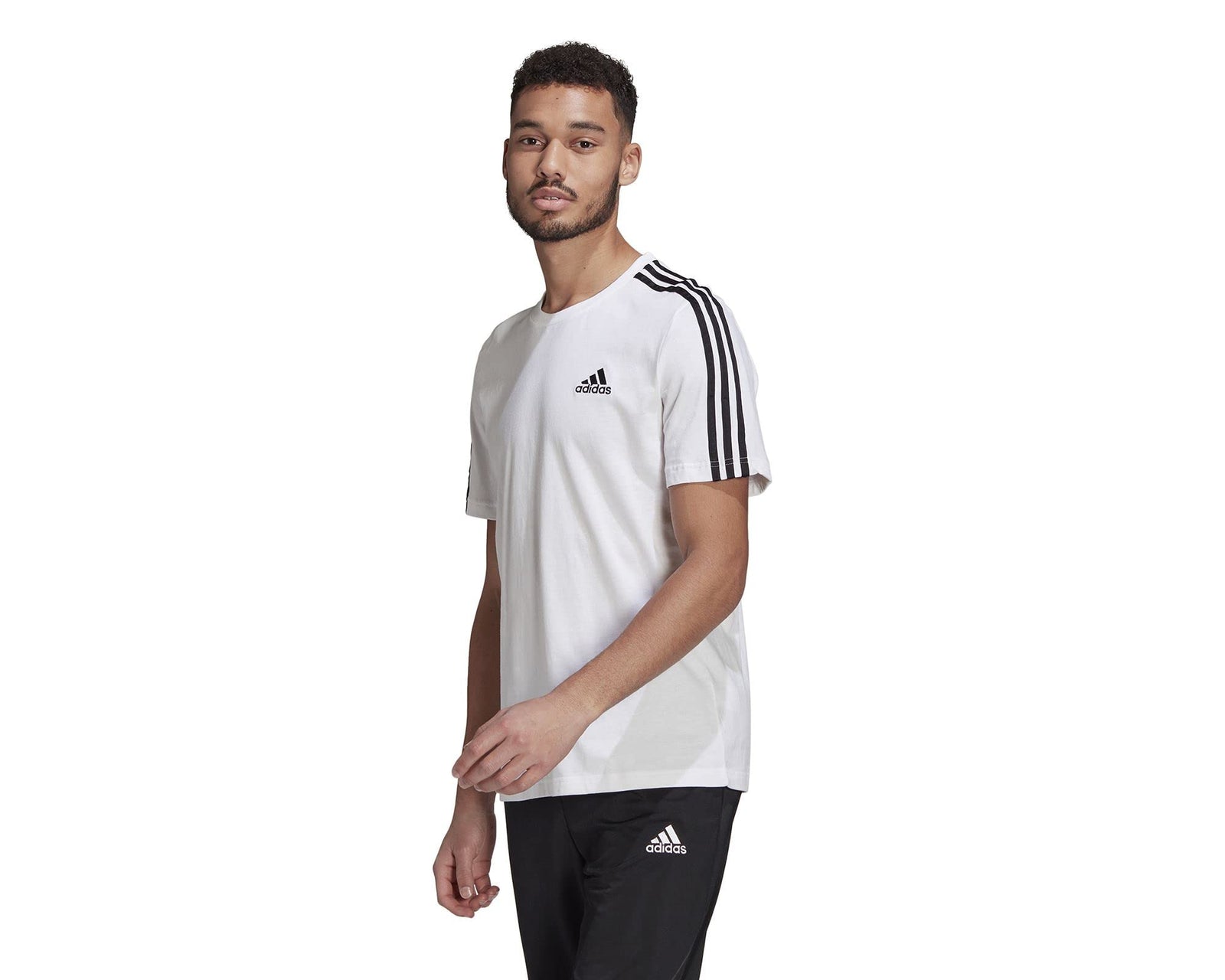 adidas Mens Essentials T-Shirt MN 3S SJ T T-SHIRT (SHORT SLEEVE)