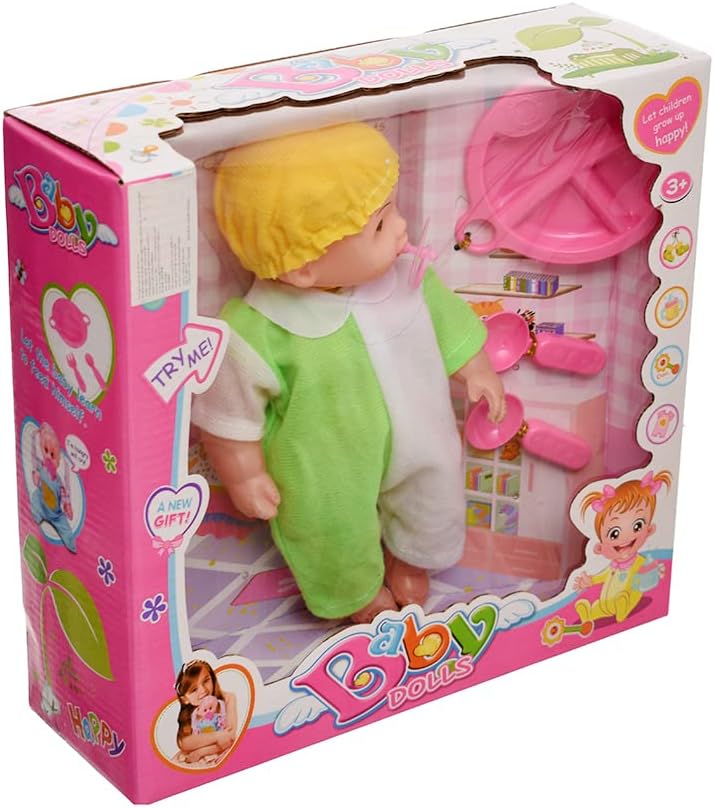 B&P Baby Doll For Kids - Multi Color