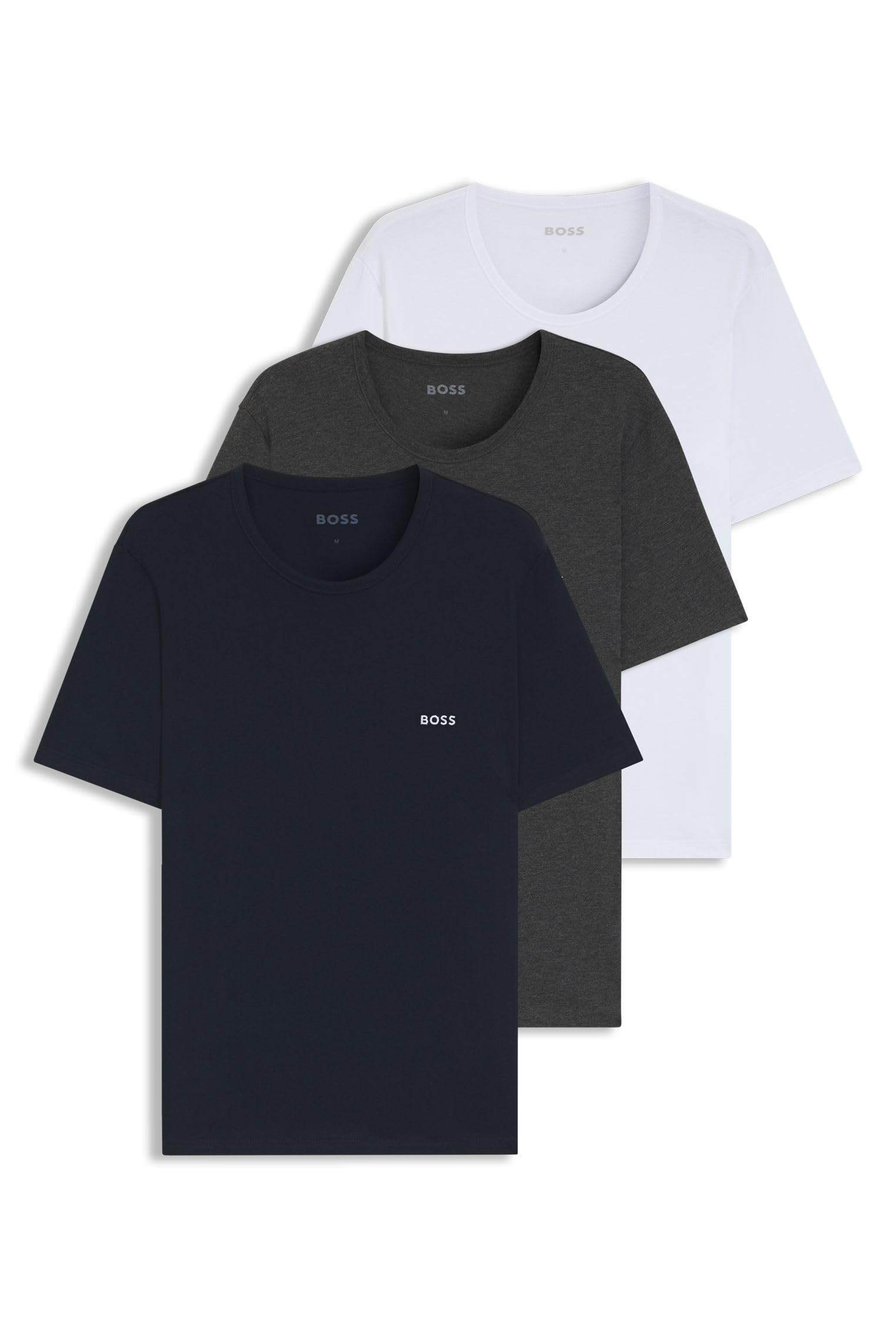 Hugo Boss Mens TShirt RN Classic 3P SHIRT