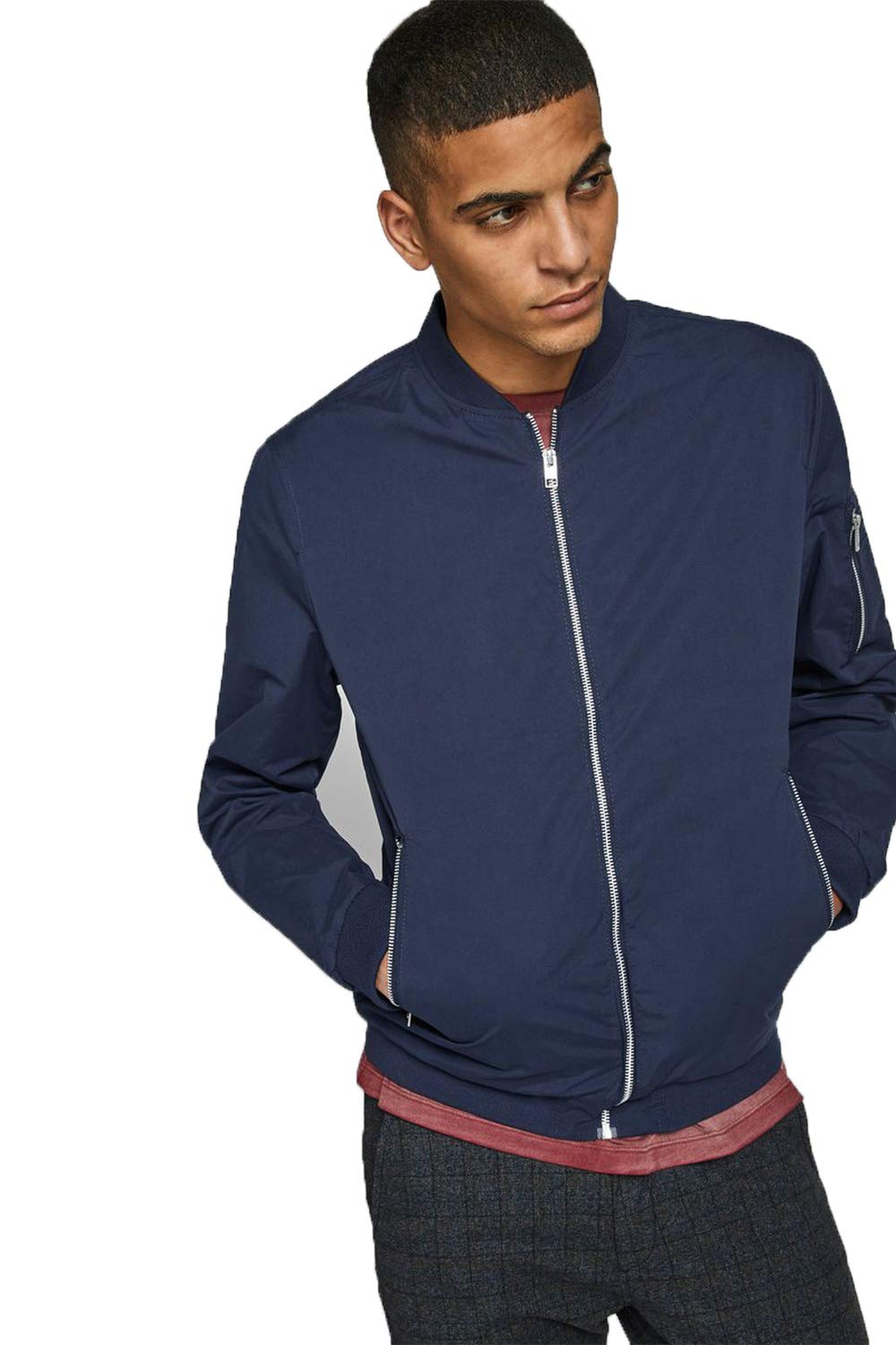 Jack & Jones mens Bomber Jacket (pack of 1)