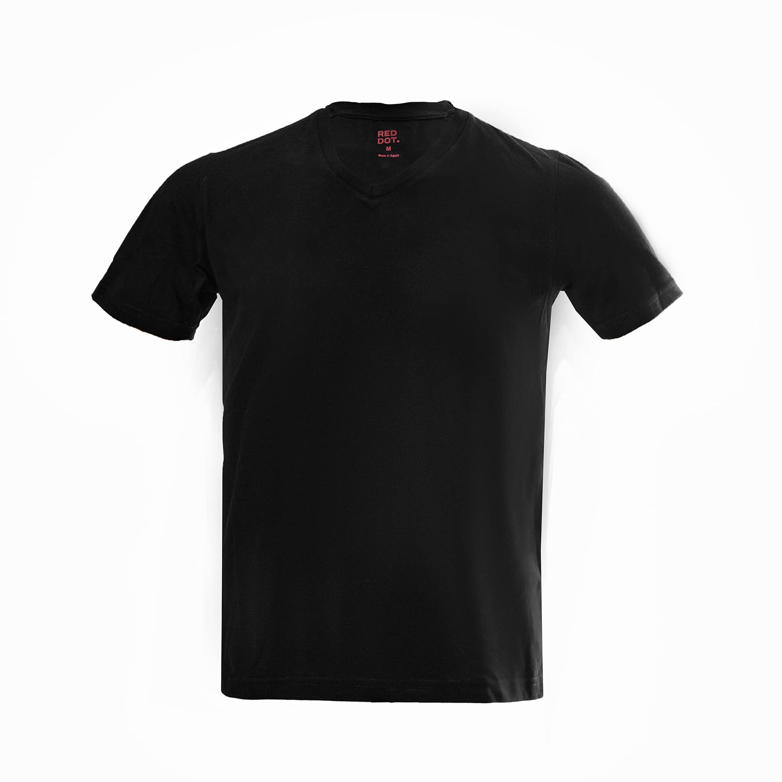 تي شيرت رجالي V-Neck من Red Dot موديل 2255RD (عبوة من 3 قطع) - ألوان متعددة (أبيض، أسود، رمادي) - مقاس XL

