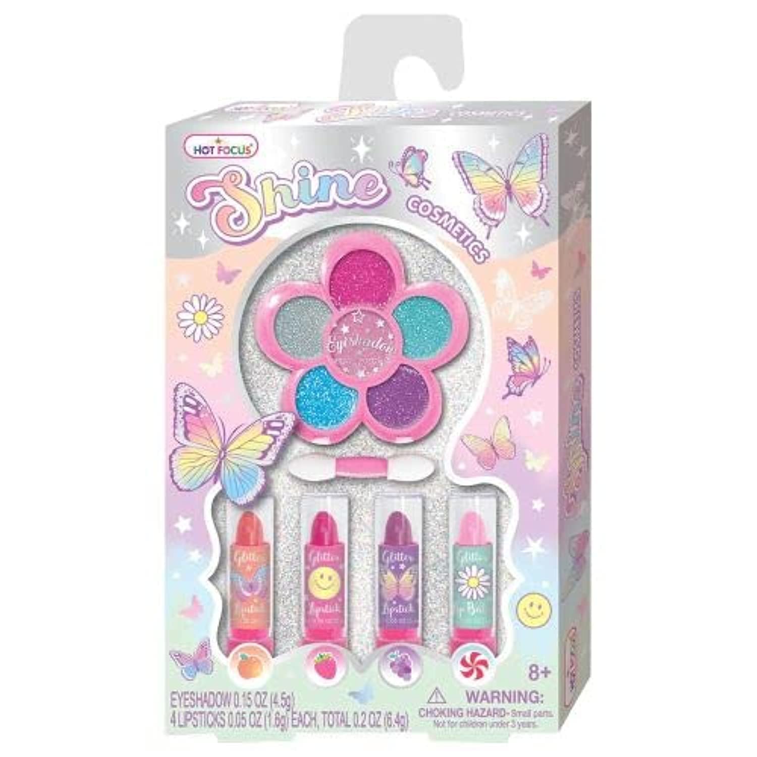 Hot Focus Tie Dye Butterfly Shine Cosmetics Set