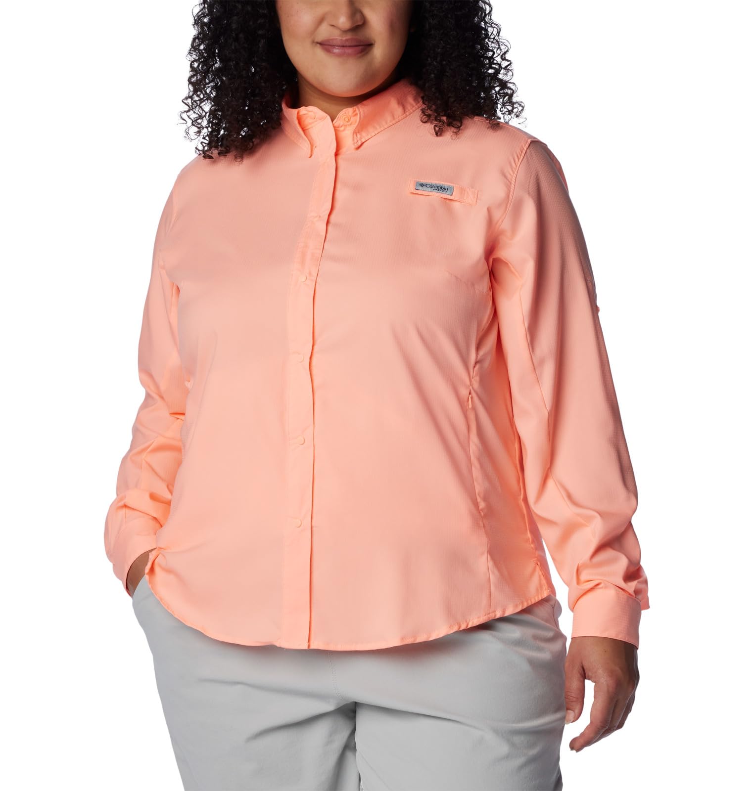 Columbia Sportswear Women's Plus Tamiami II Long Sleeve Shirt