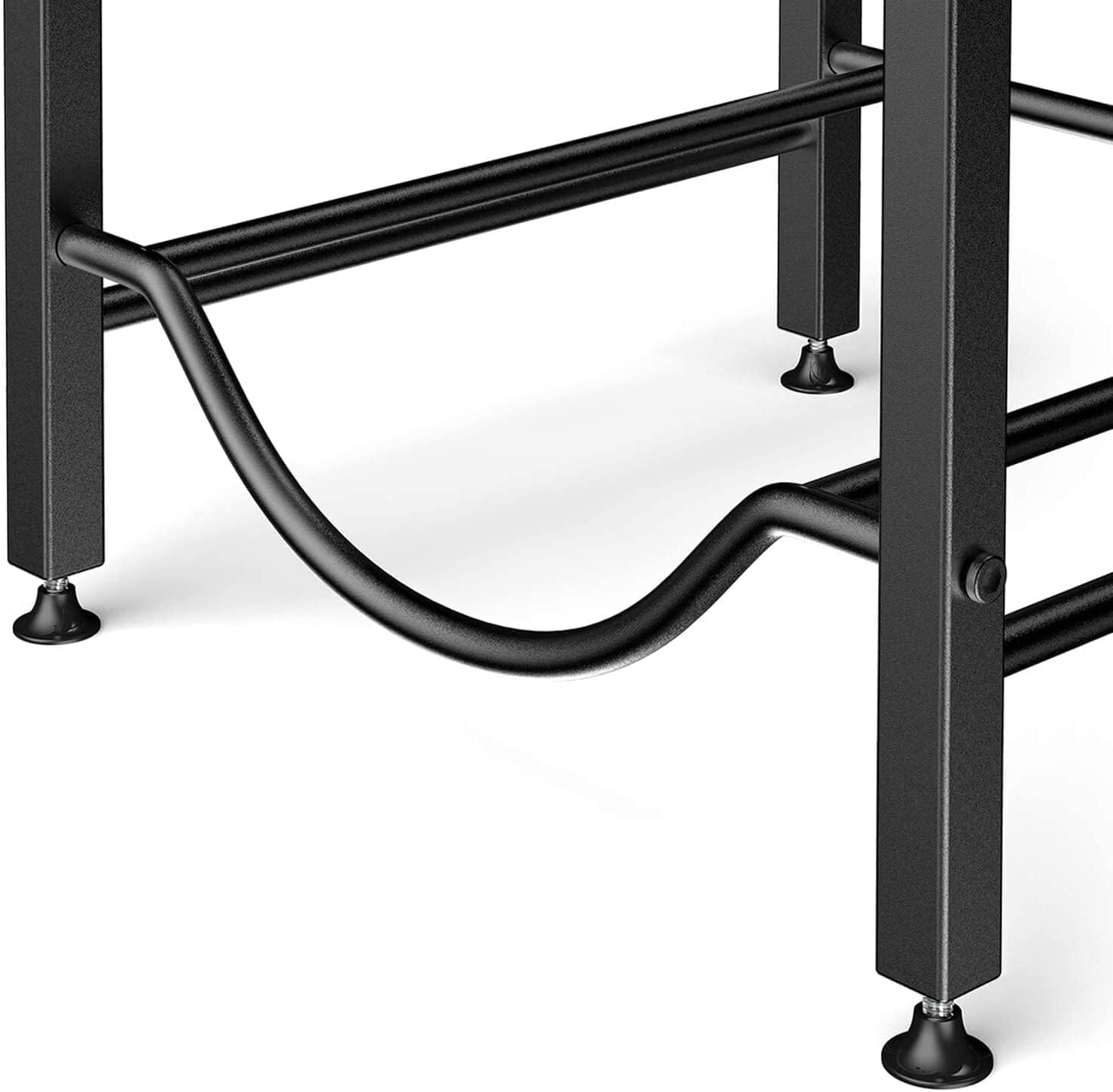 SKY TOUCH SKY-TOUCH Water Bottle Storage Stand, 4 Tier Water Bottle Holder, 5 Gallons Heavy Duty Water Jug Rack for Kitchen Home and Office Easy To Assemble Black
