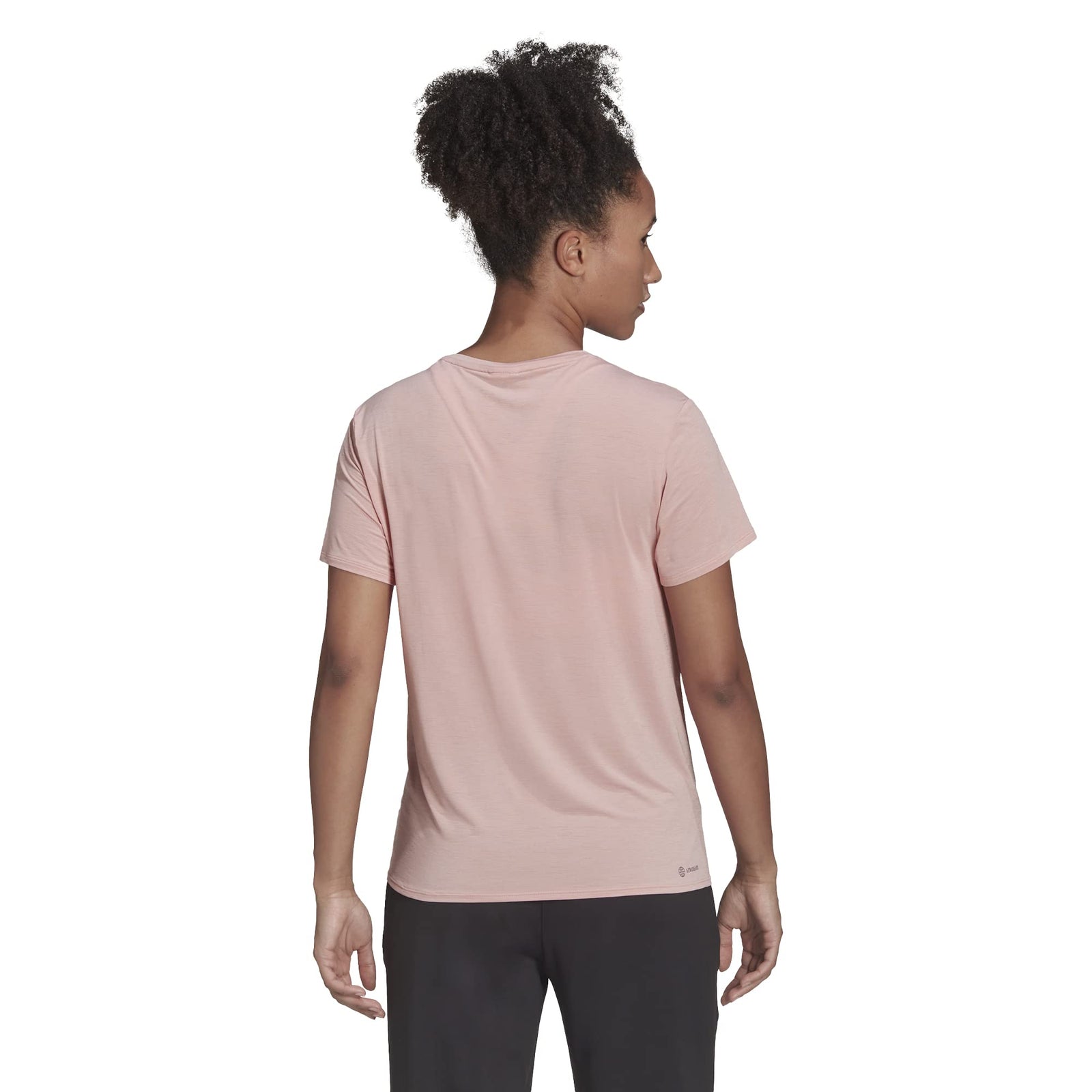 Adidas WTR ICNS 3S T HC2756 TRAINING wonder mauve T-SHIRT (SHORT SLEEVE) For Women