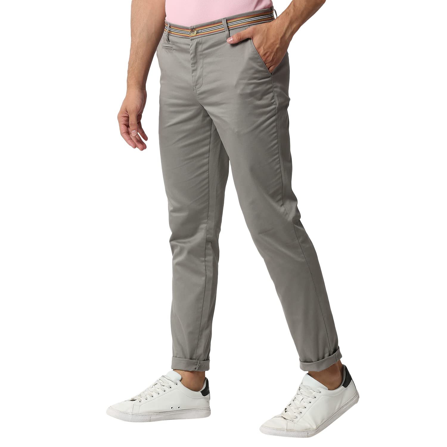 HammerSmith Men's Chino Slim Casual Pants