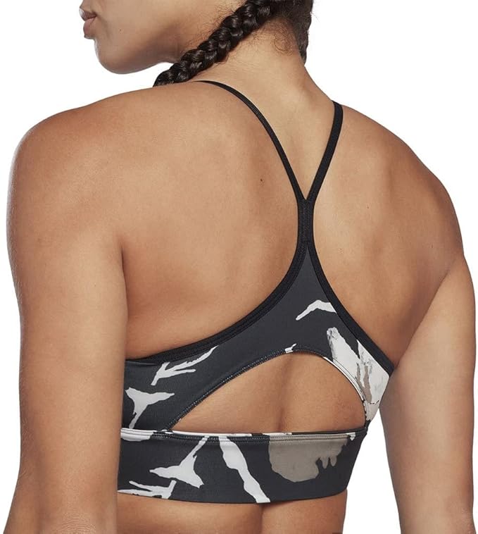 Reebok Women's Myt All Over Print Sports Bra